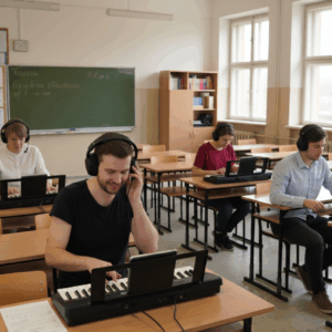 Grupowe lekcje gry na fortepianie dla dorosłych – semestr 1