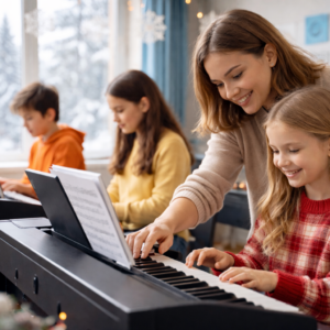 ❄️ Zimowe ferie z fortepianem dla dzieci | Poznań, ODK Bajka 🎹